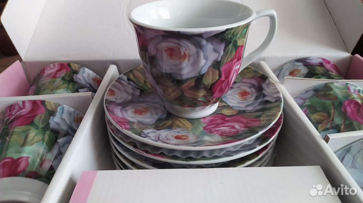 Чайный сервиз фарфор