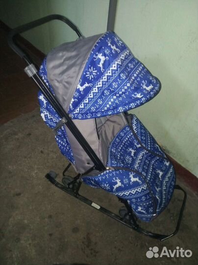 Санки коляска ника