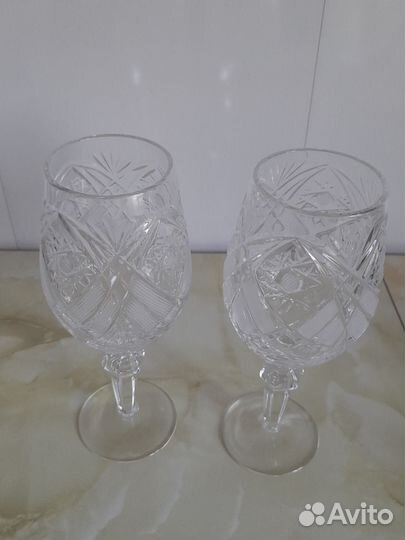 Хрустальные бокалы