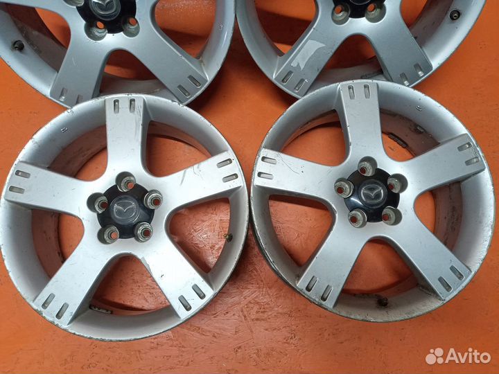 Есть сварка. 4 шт. Диски Mazda 18 5х114,3 DIA 67,1
