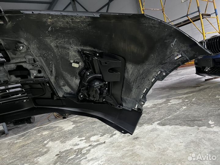 Бампер передний Toyota Highlander XU50 2016-2020