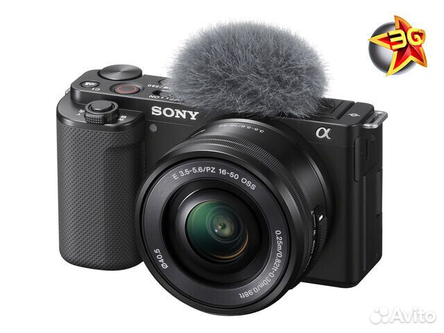 Sony ZV-E10 Kit E PZ 16-50mm F3.5-5.6 OSS Black