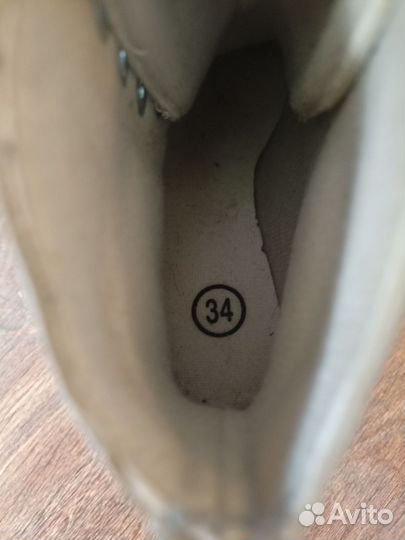 Коньки фигурные 34 р