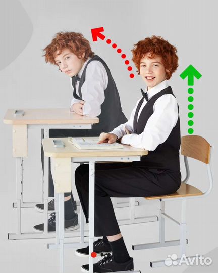 Школьный жилет со smart-корректором осанки