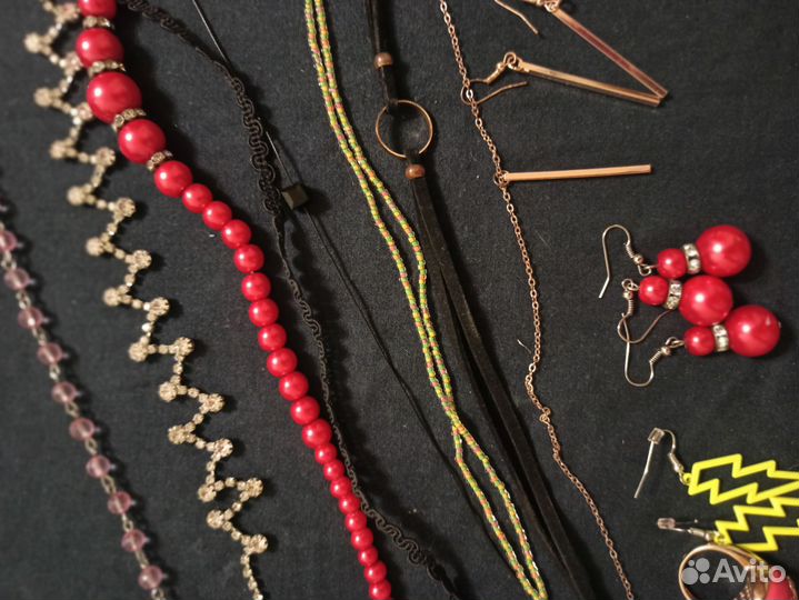 Бижутерия пакетом (15 штук)