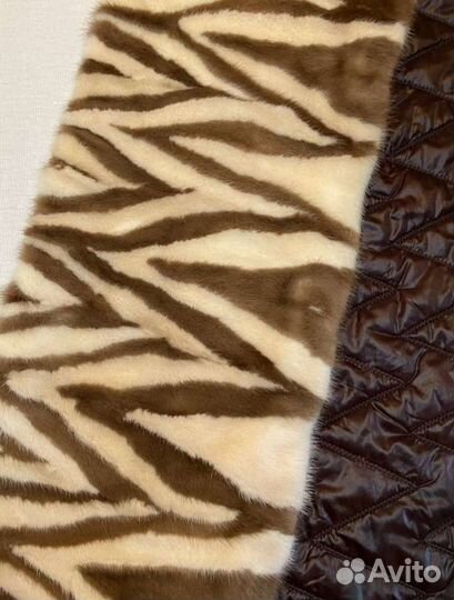 Палантин из меха норки новый