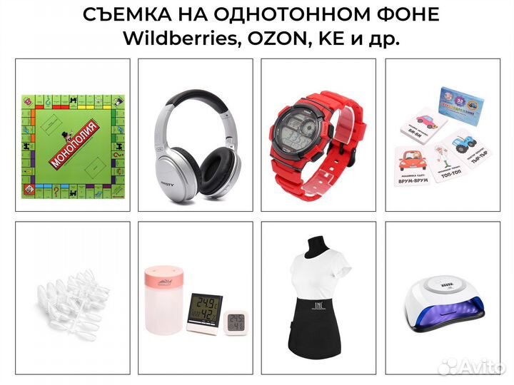 Фотограф для маркетплейсов, съёмка 360