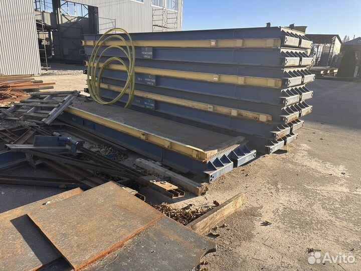 Весы автомобильные 60-24 надземные бесфундаментные