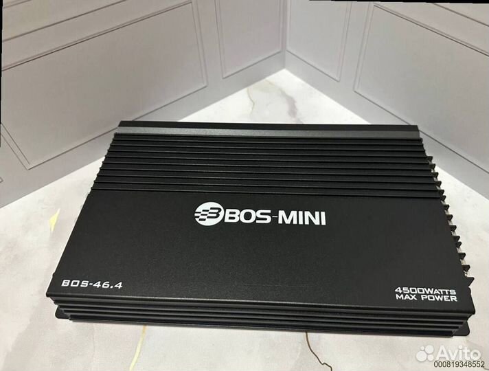 Новый усилитель BOS mini BOS-46.4 4500W