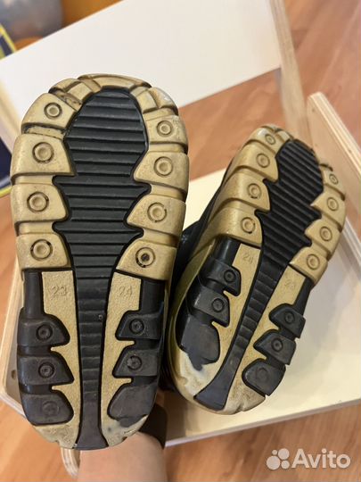 Сапоги зимние детские 23-24