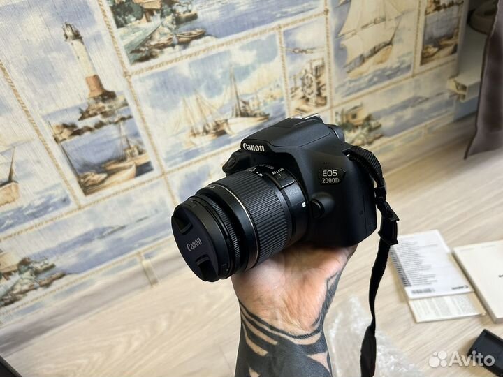 Фотоаппарат canon eos 2000d