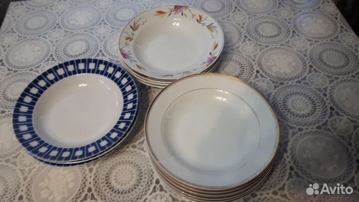 Тарелки глубокие