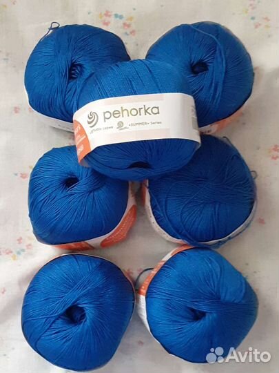 Пряжа пехорка ажурная хлопок