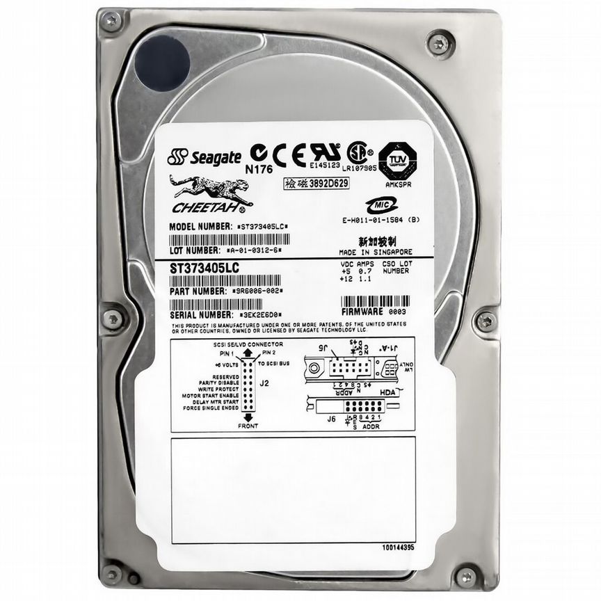 [ST373405LC] Жесткий Диск Seagate 73,4gb Scsi 3.5" St373405lc