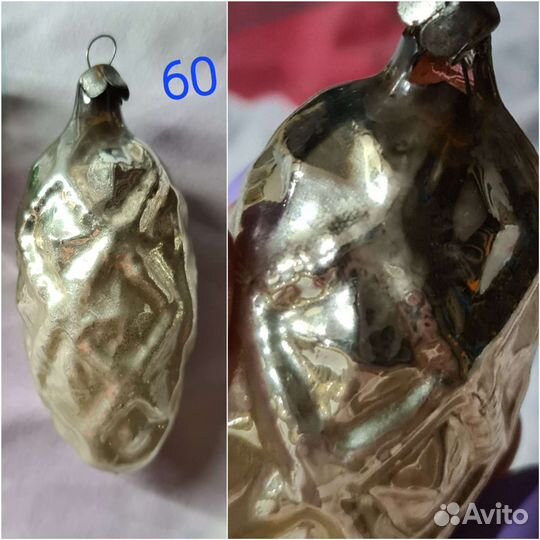 Елочные игрушки СССР Шишки