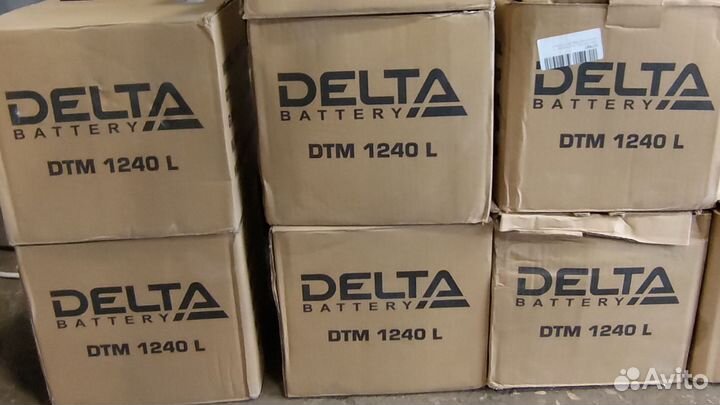 Аккумулятор delta Battery DTM 1240 L
