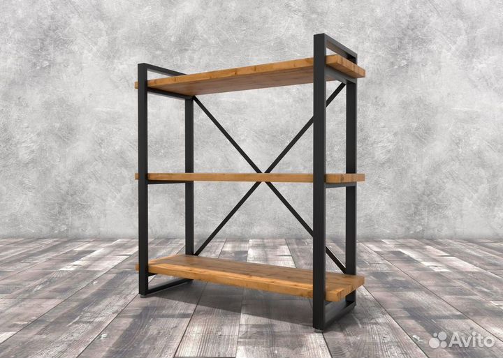 Стеллаж Айсберг Лофт 80х102-2