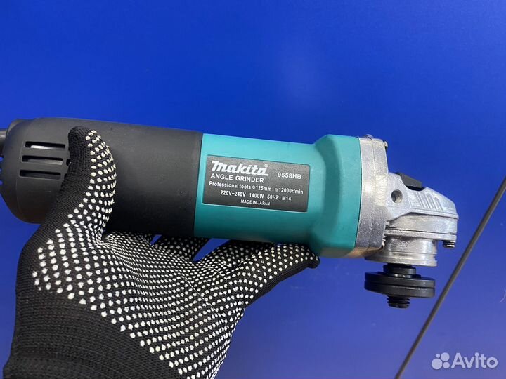 Ушм болгарка makita 125mm, модель 9558HB