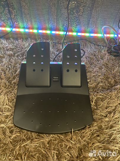 Игровой руль с коробкой передач