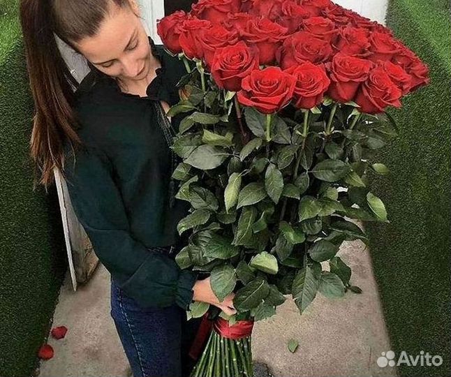 Высокие розы Гигантские розы с доставкой