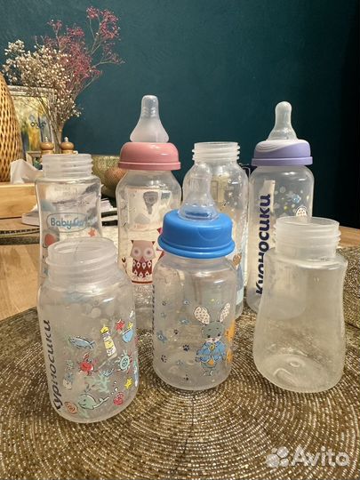 Бутылочки для кормления бесплатно