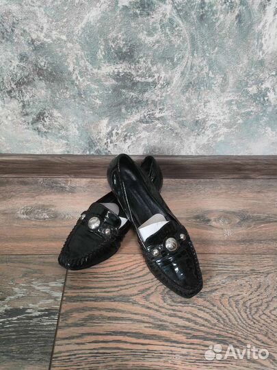Мокасины женские 40 размер натуральная кожа