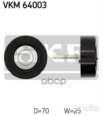 Ролик ремня приводного mazda 3/6/CX-7 1.8-2.5 0