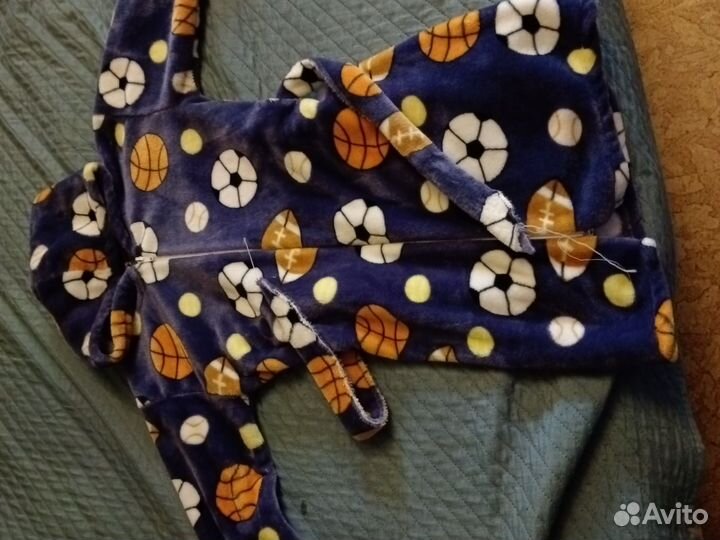 Халат банный детский