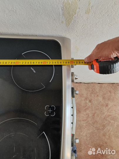 Плита электрическая стеклокерамика с духовкай