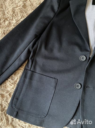Пиджак детский Ostin тёмно-синий 122 размер