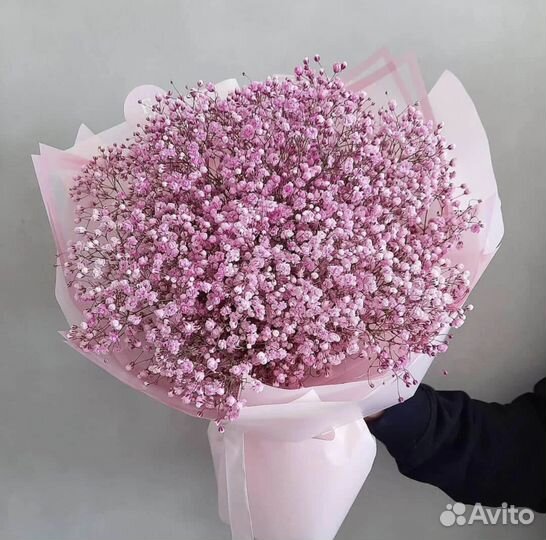 Гипсофила букет цветы