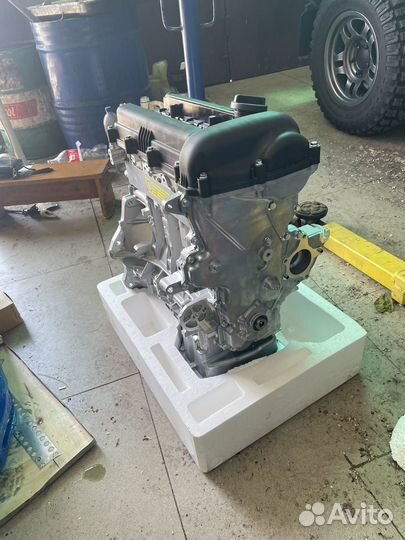 Новый двигатель hyundai solaris g4fc 1.6