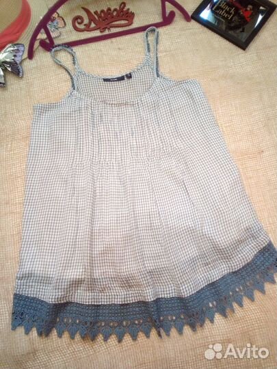 Топ женский майка 42 новая Франция Kiabi