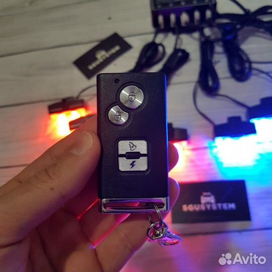 Стробоскопы в решетку с пультом (доставка)