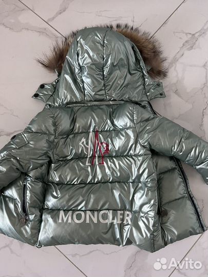 Комбинезон Moncler,98+шапка/шарф+угги