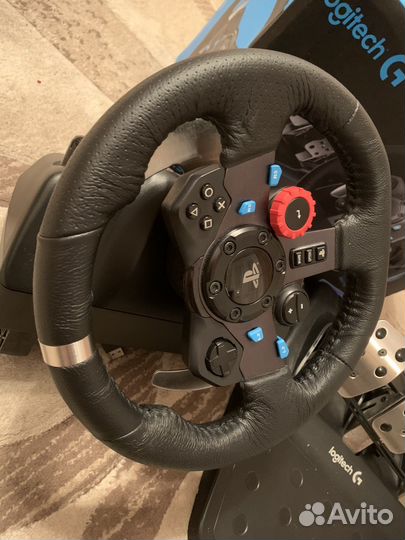 Игровой руль Logietch g29 полный компл