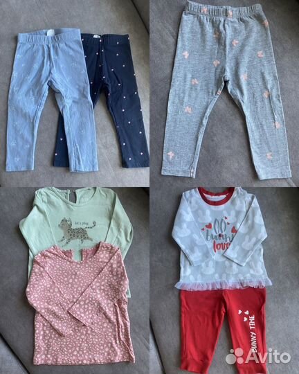 Пакет вещей на девочку 74-80