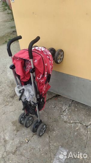 Прогулочная коляска трость бу