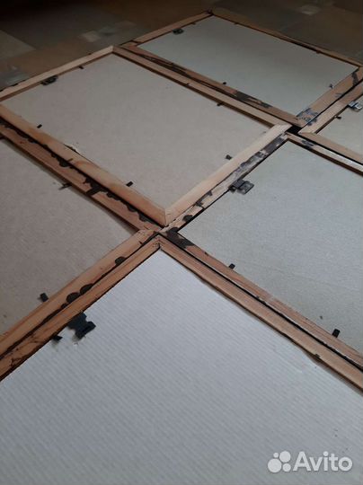 Крашенные фоторамки А4 (цена за шт)