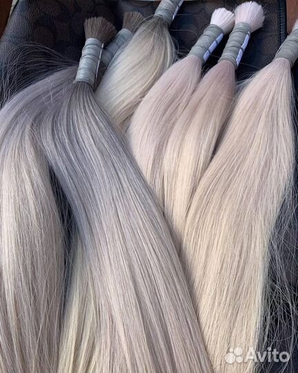 Волосы для наращивания славянка люкс премиум