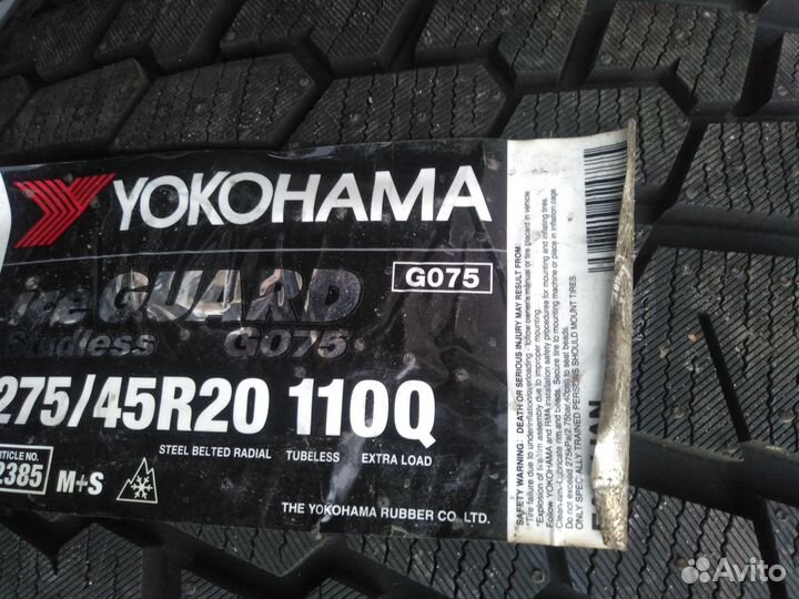 Yokohama Ice Guard G075 275/45 R20 110Q