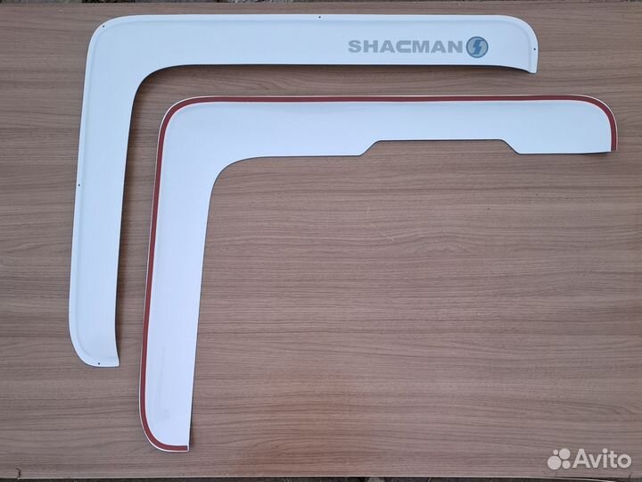 Дефлекторы окон белые Shacman X3000