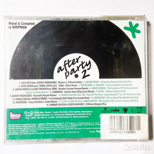 Afterpartymix 2 (Audio-CD)