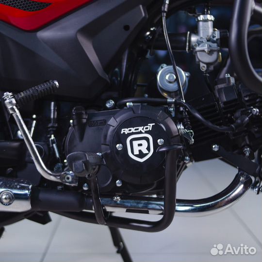 Мопед rockot alpha tourist M-12 красный