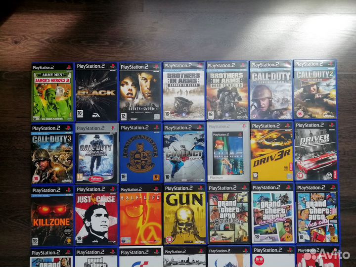 Игры для Playstation 2 (лицензия) PAL-регион