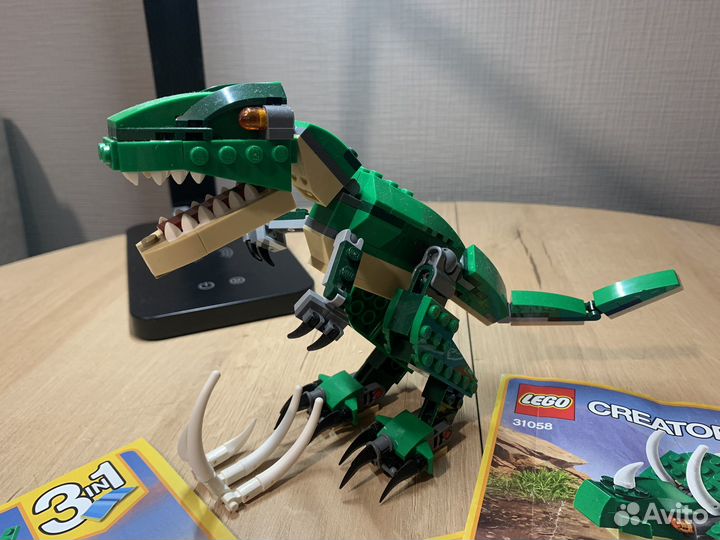 Lego Creator 3 в 1 31058 Грозный динозавр