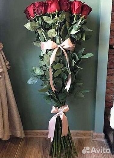 Высокие розы 150 160 170 180 190см доставка Москва