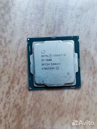 Процессор Intel core i5-7600