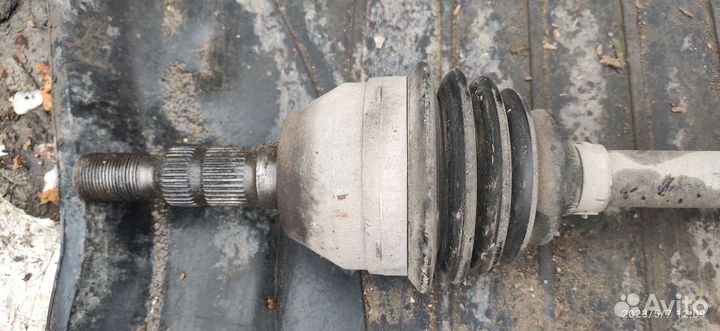 Привод правый полуось шрус opel astra h 1.6 ркпп