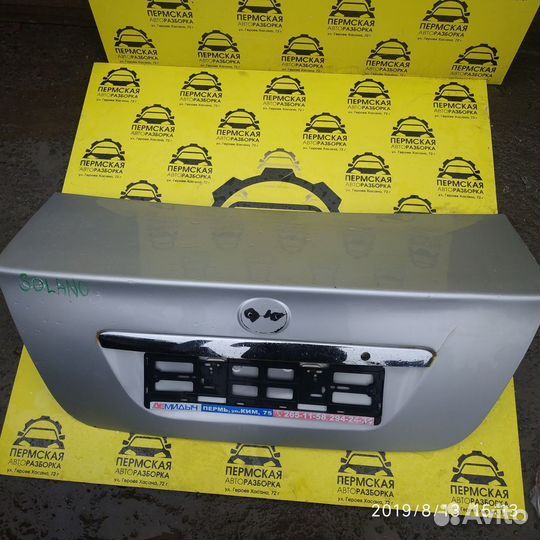 Крышка багажника для Lifan Solano 2010-2016